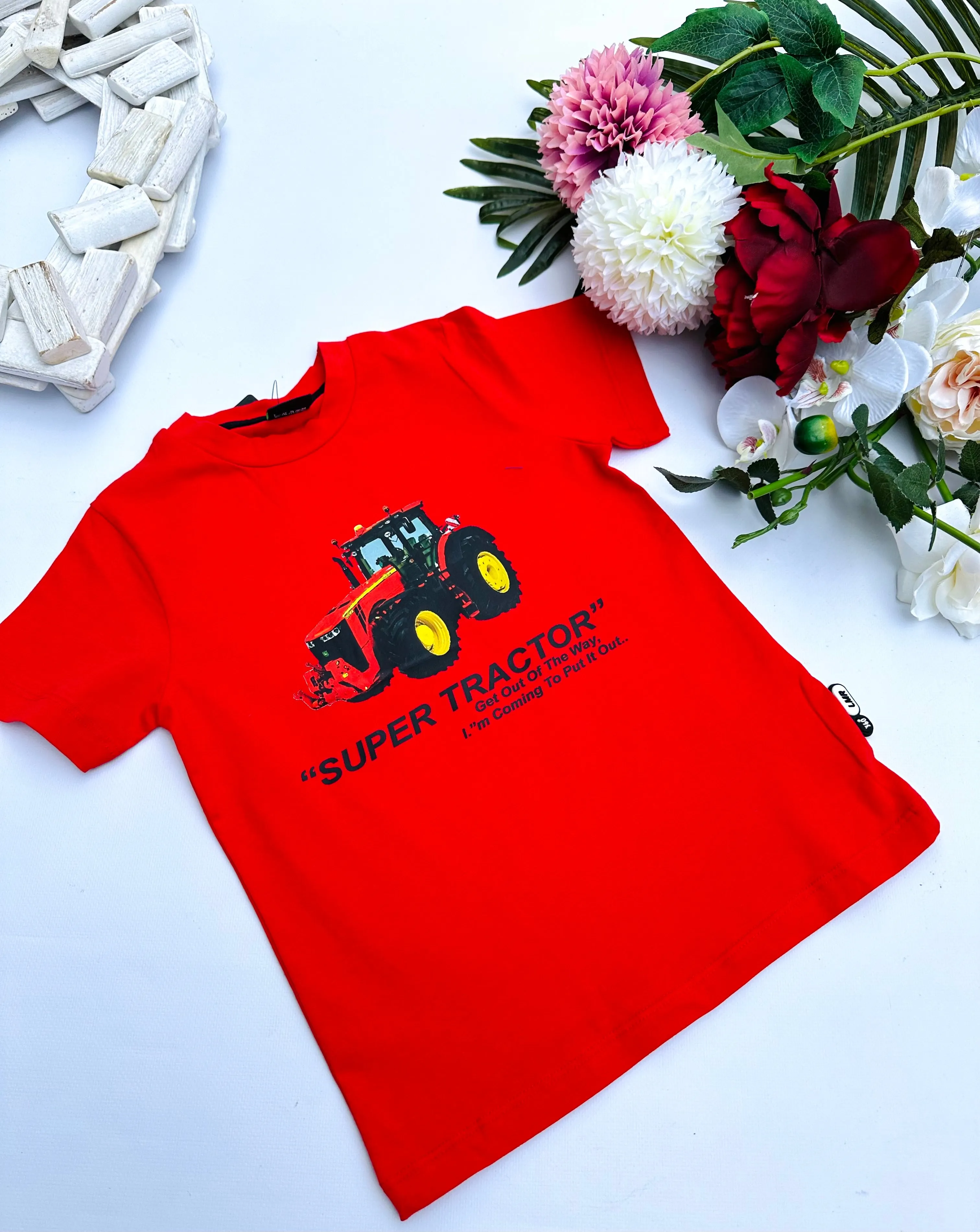 Red Tractor t shirt