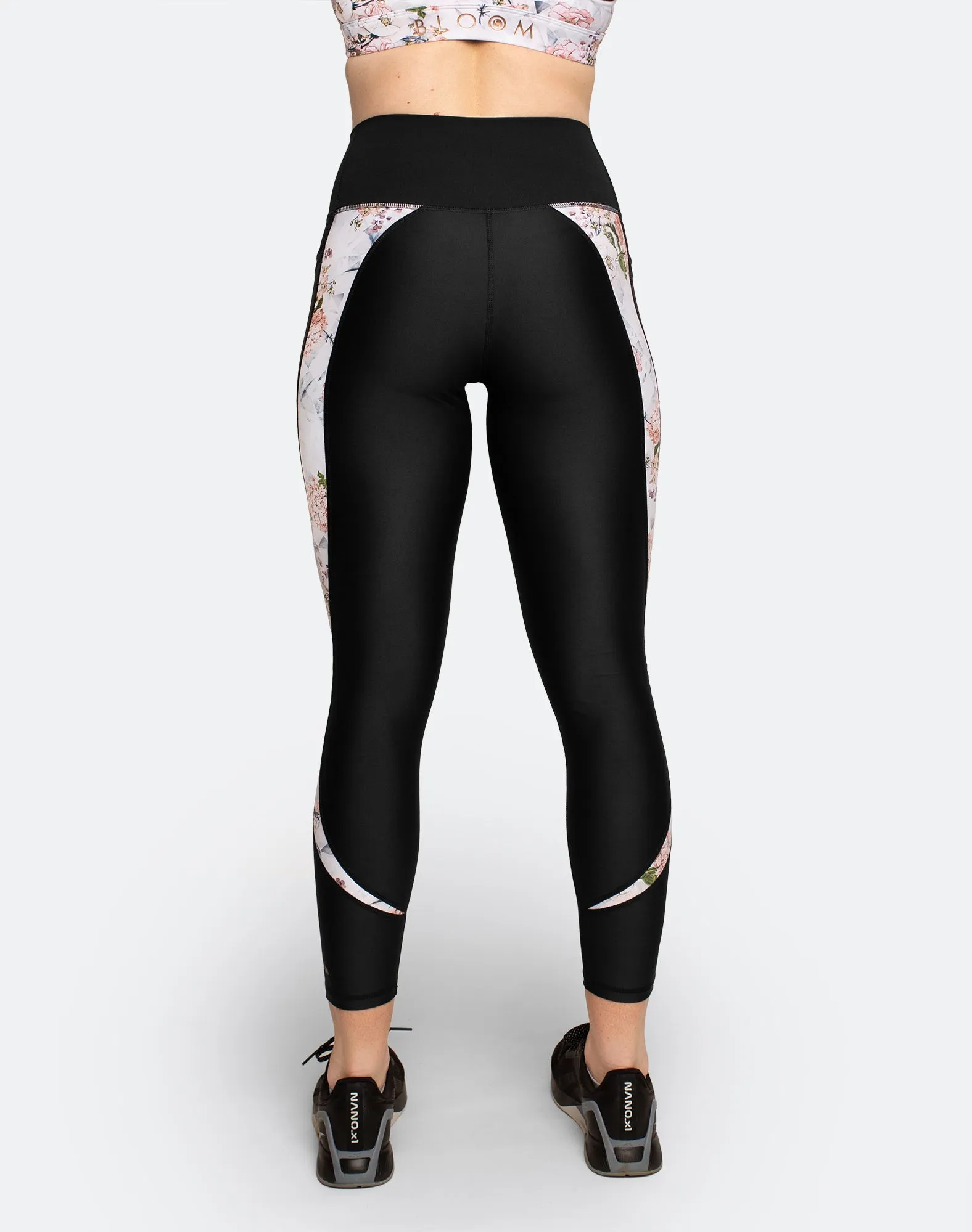 Relove ** Bloom Captivate Tights 7/8 Black Blossom