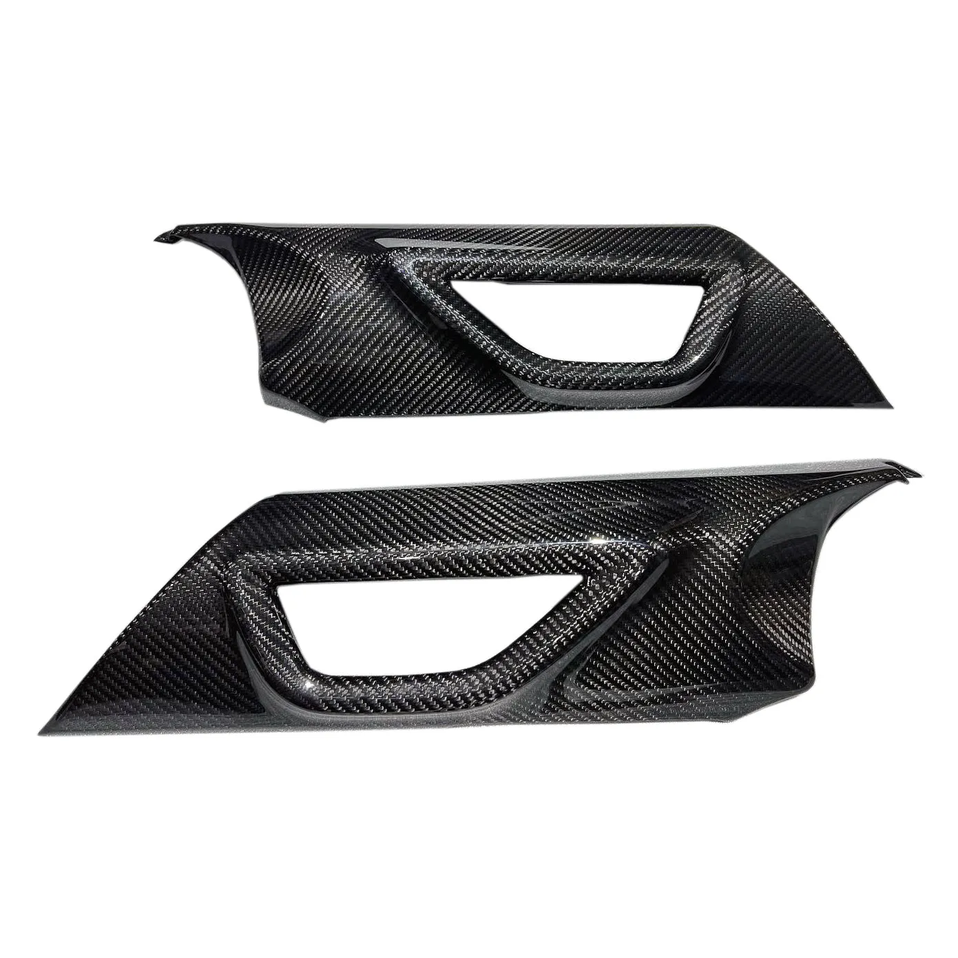Rexpeed Dry Carbon Door Trim Cover Set (22  GR86/BRZ)
