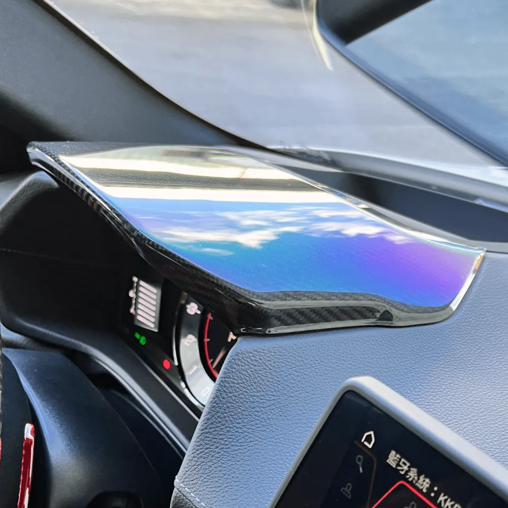 Rexpeed Dry Carbon Fiber Cluster Cover (MK5 Supra)