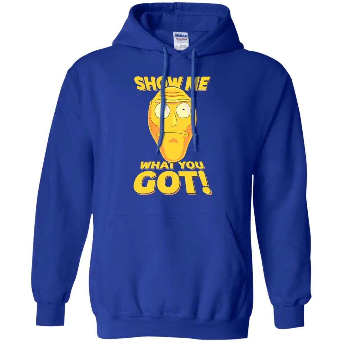 Rick And Morty Cromulon Show Me What You Got Men Pullover Hoodie