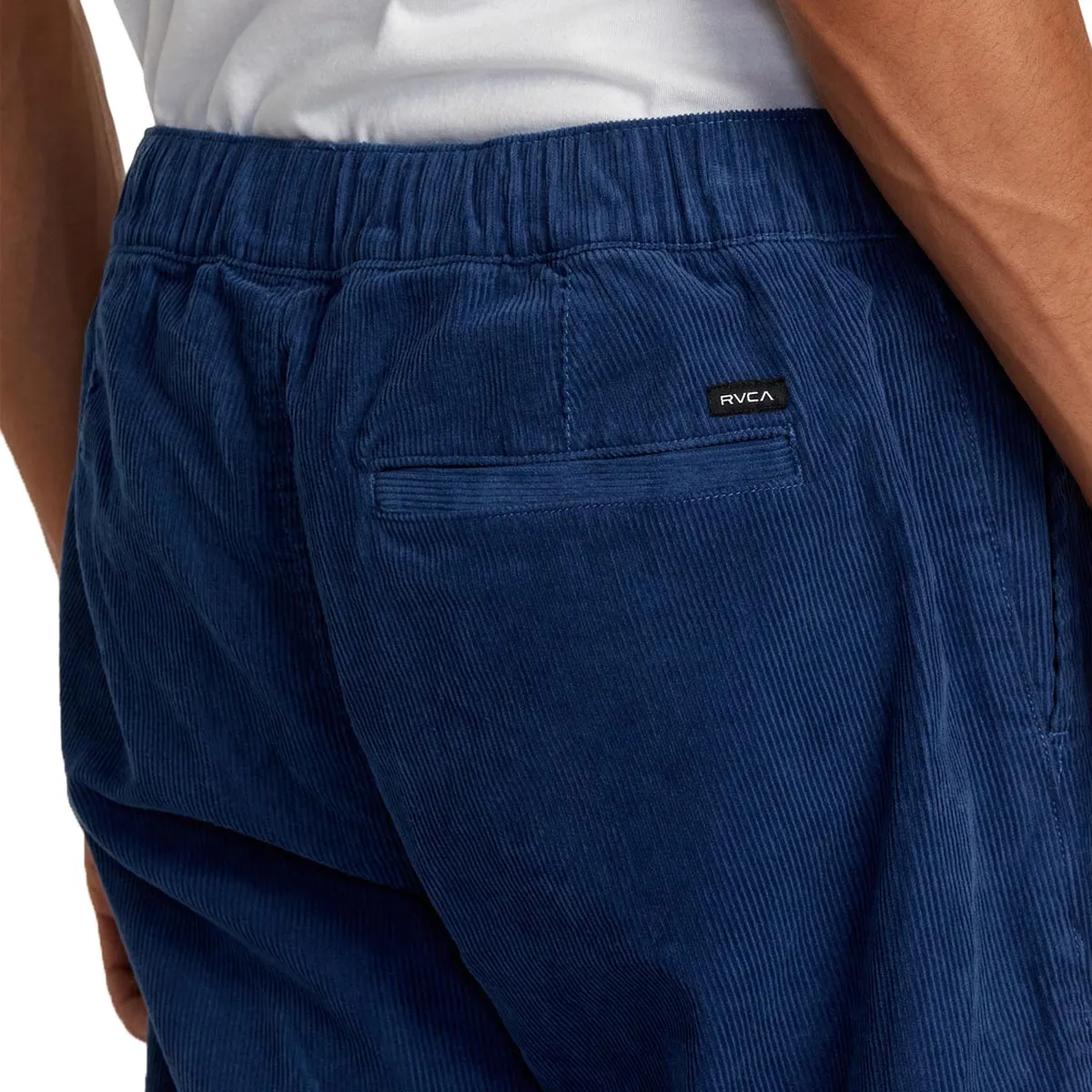 RVCA Americana Elastic Cord Pants - Dark Denim