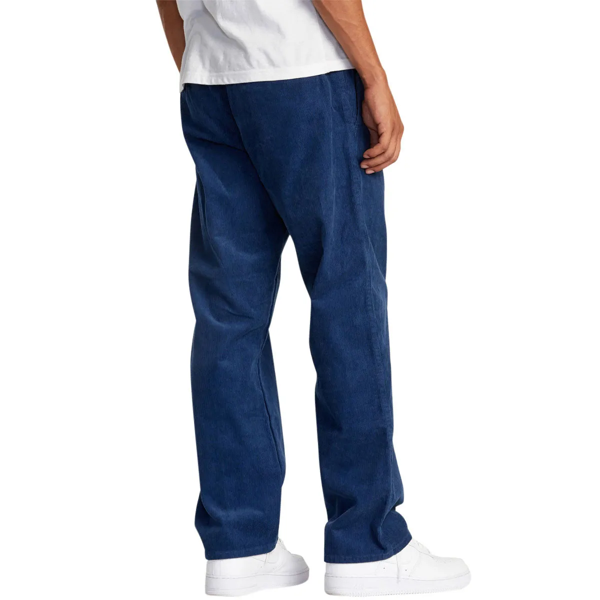 RVCA Americana Elastic Cord Pants - Dark Denim