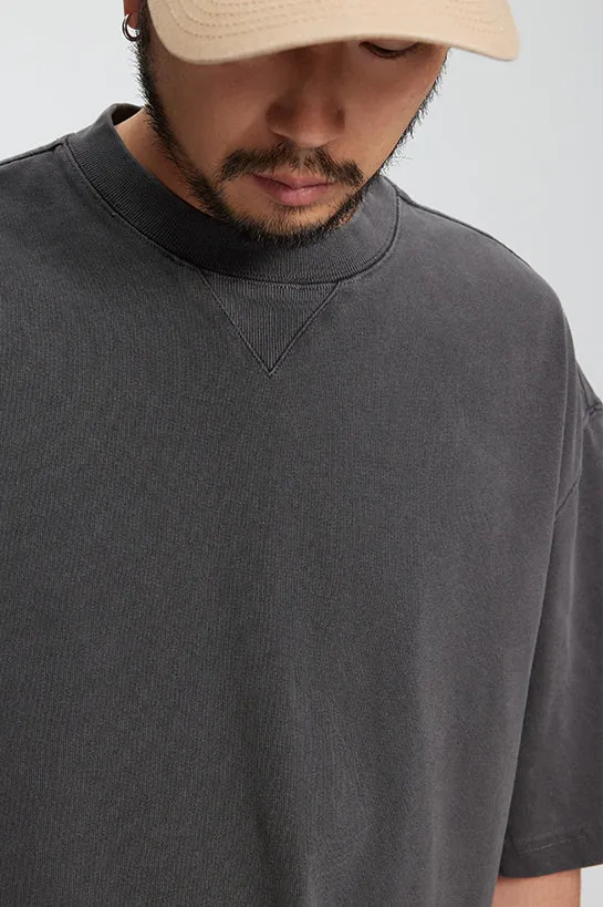 SHOGA ゆったりとしたベーシックTシャツ SGA048