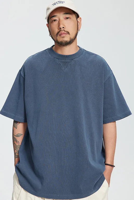 SHOGA ゆったりとしたベーシックTシャツ SGA048
