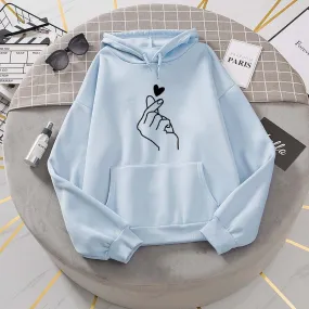 SKY BLUE HOODIE LOVE CHARM