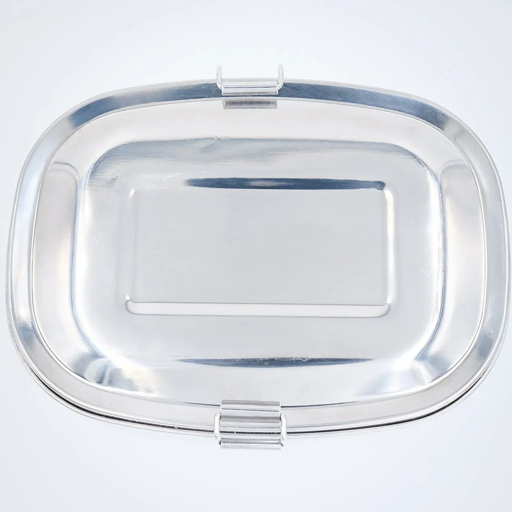 Stainless steel two-layer lunch box