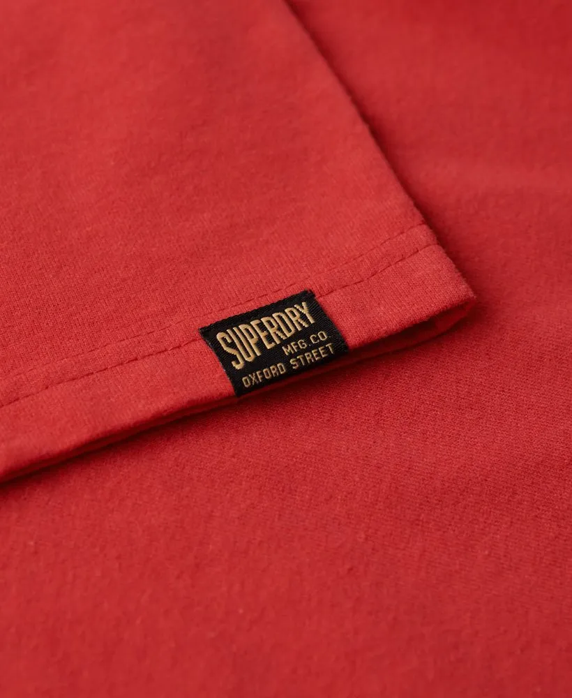 Superdry Vintage Logo Heritage T-Shirt - Ferra Red Marl