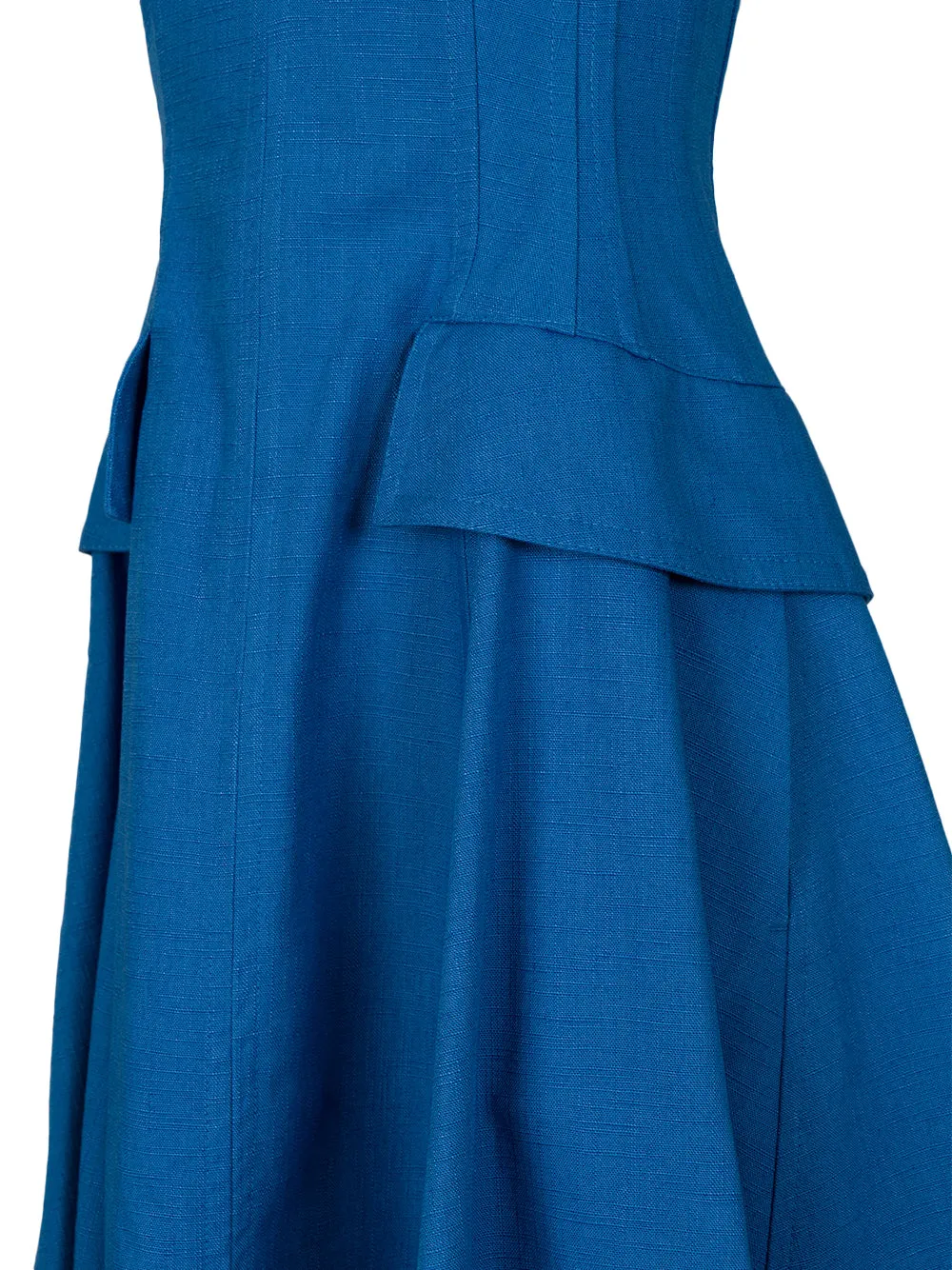 Textured cotton dress