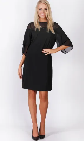 TG2502TB Sheer Chiffon Shift Dress (Pack)