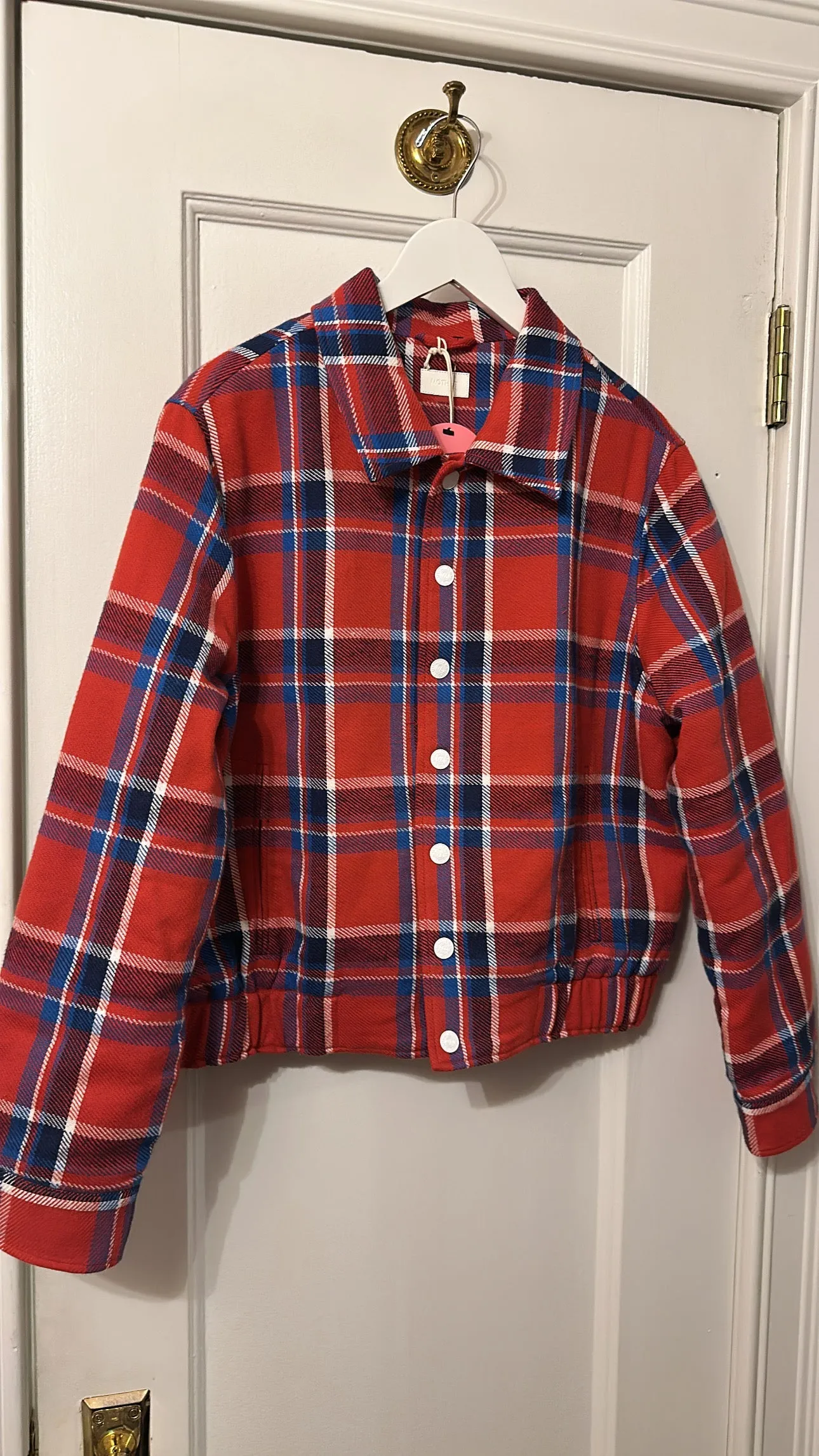 'The Happy Camper' Plaid Jacket