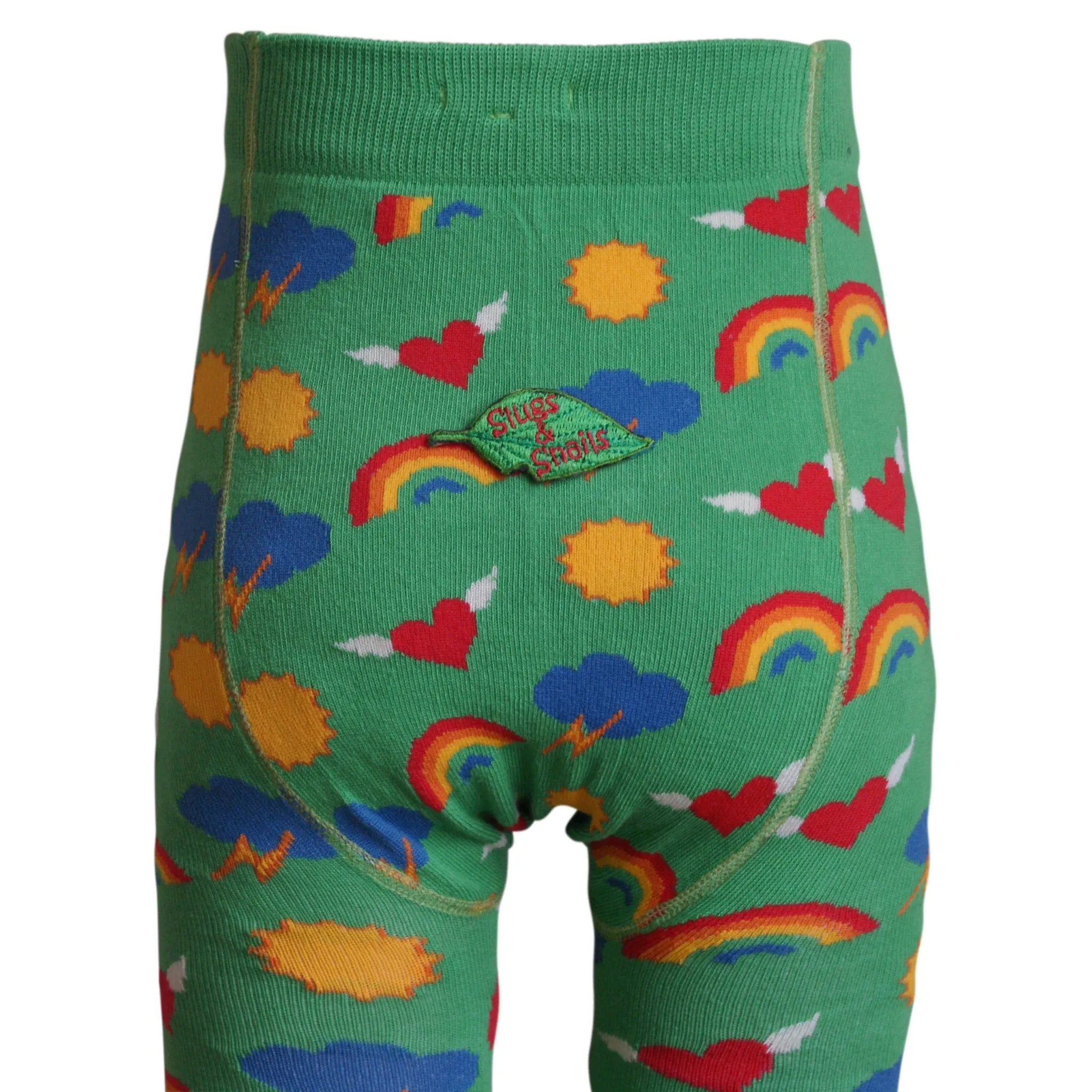 Tights- green retro