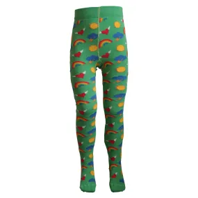 Tights- green retro