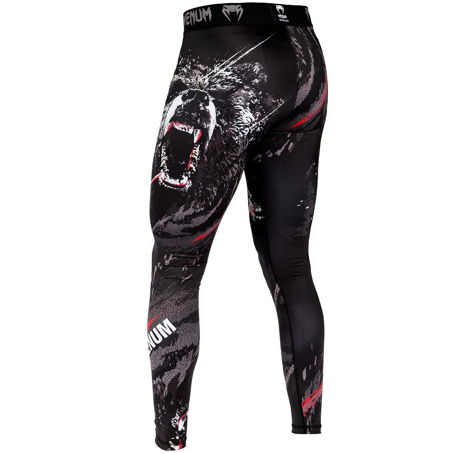 Tights - Venum - Grizzlli Spats - Sort-Hvid