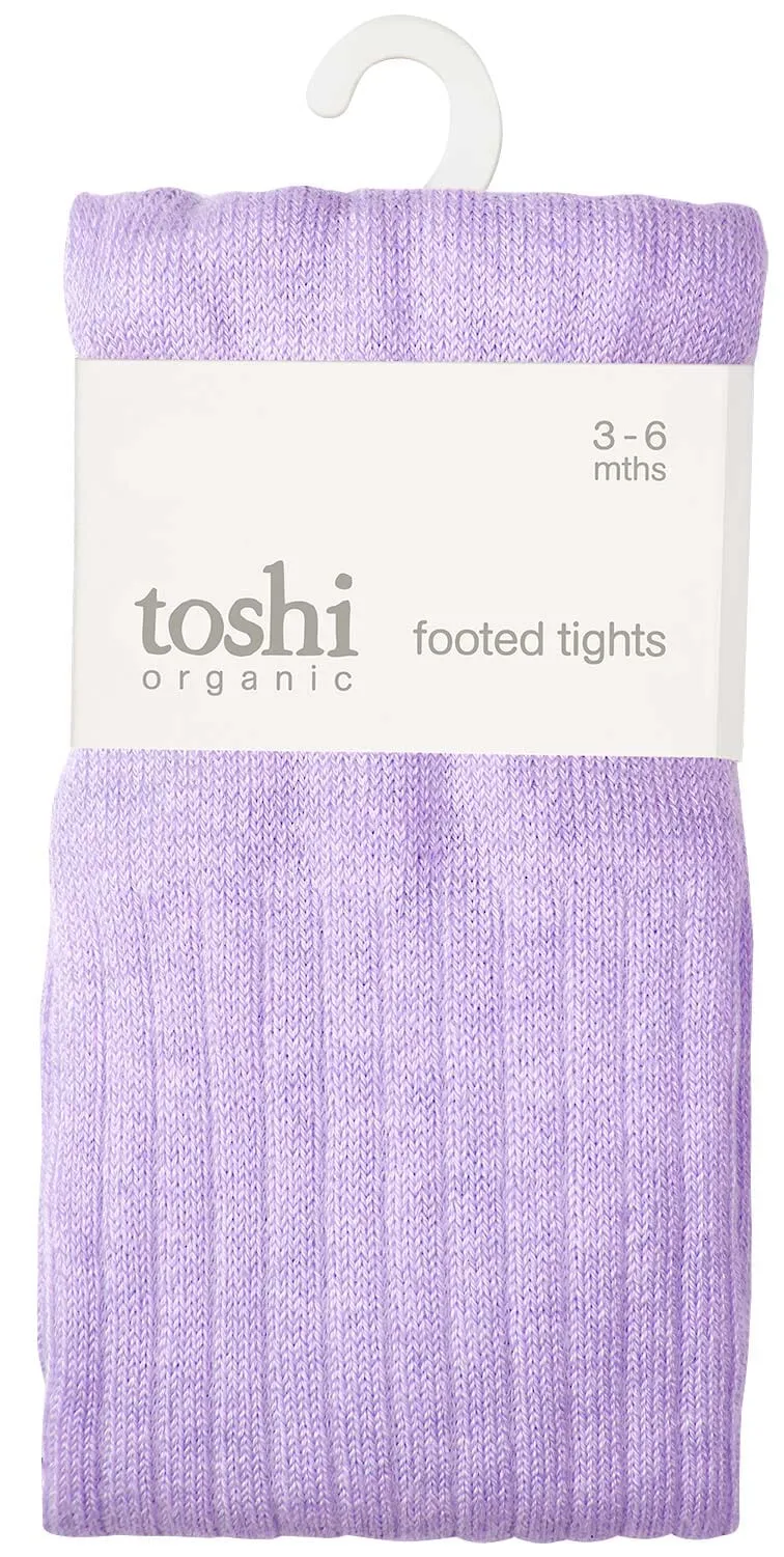 Toshi Organic Dreamtime Footed Tights - Amethyst