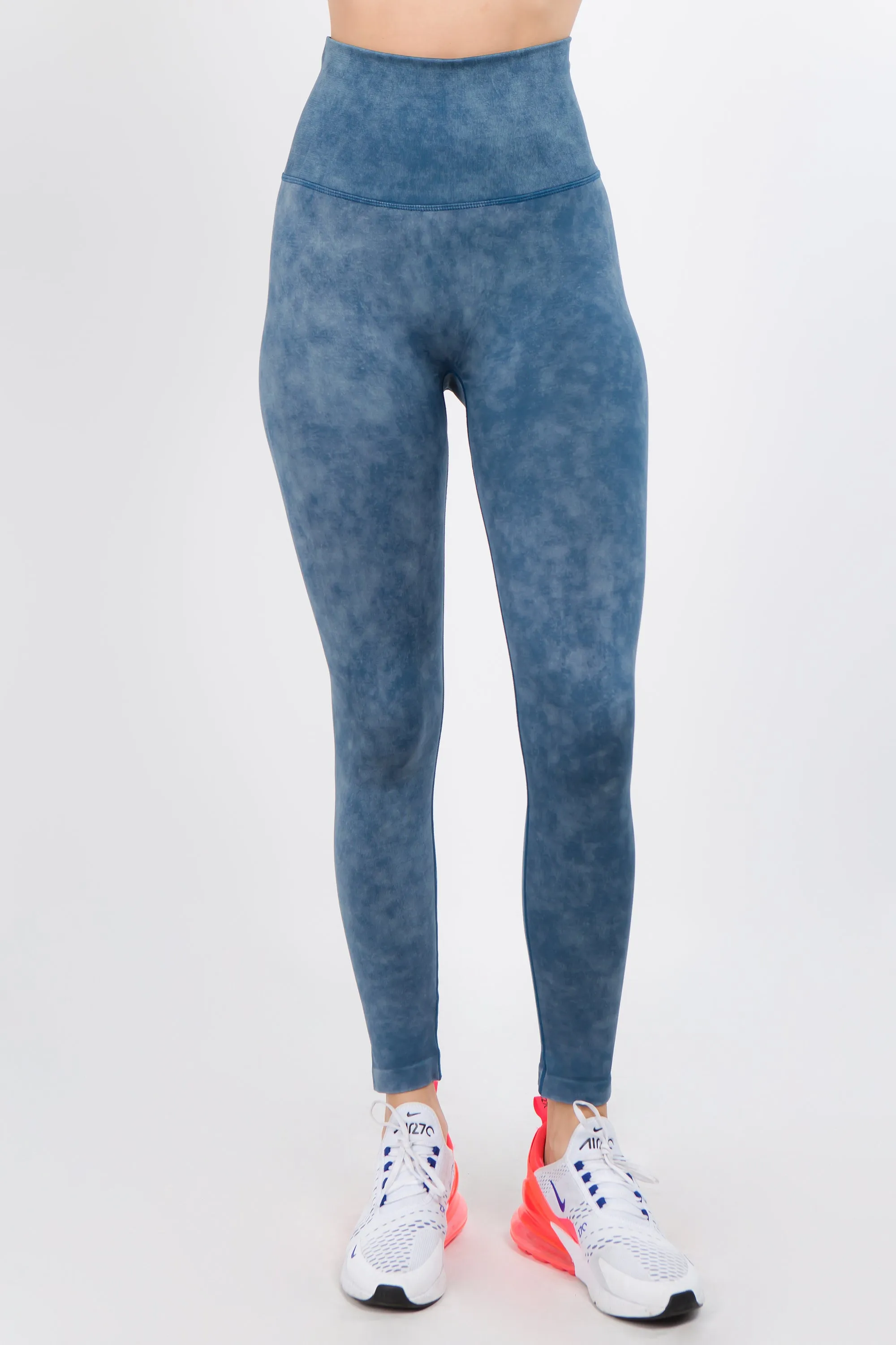 Totally Retro Acid Wash Workout Leggings