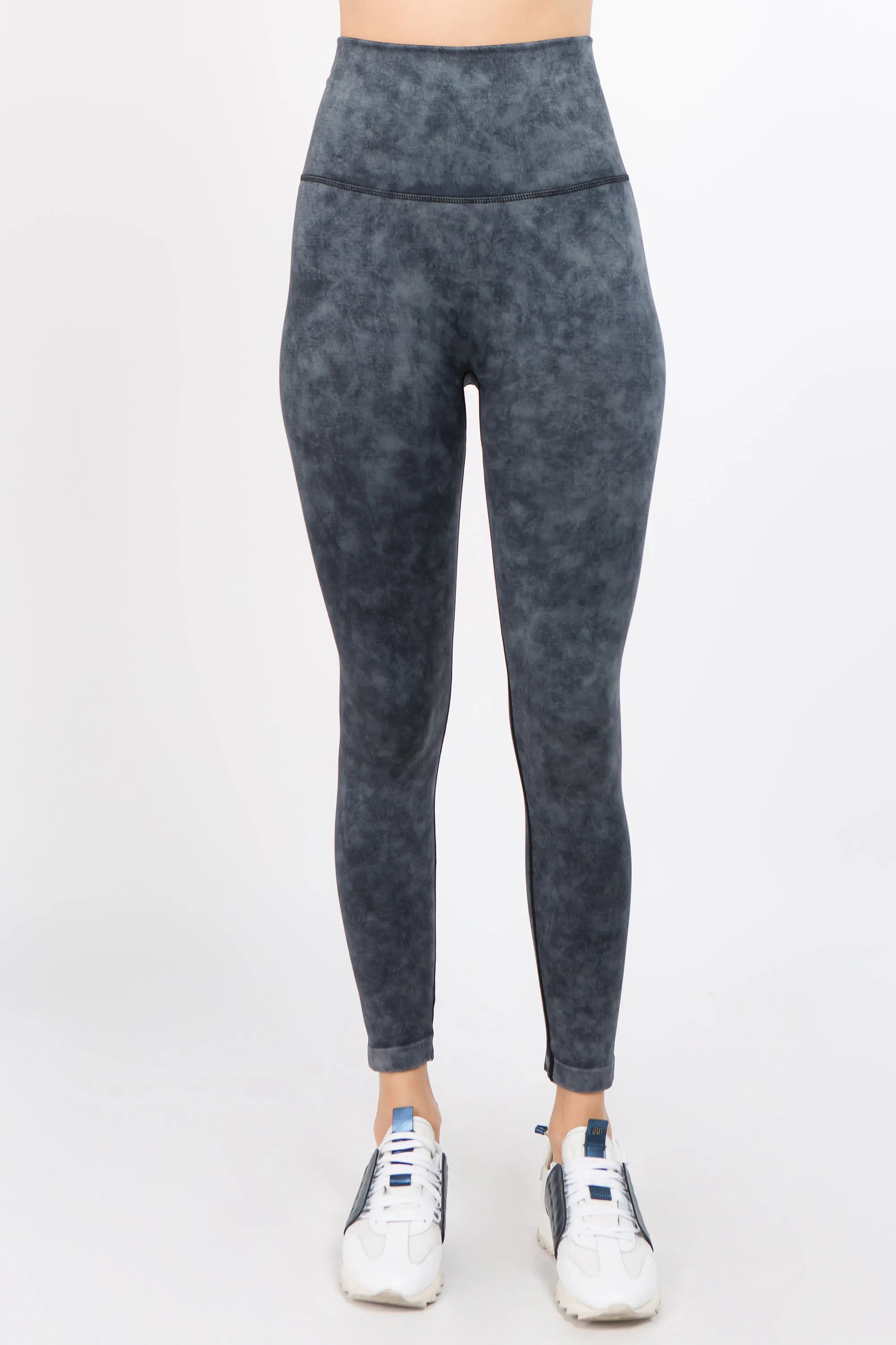 Totally Retro Acid Wash Workout Leggings