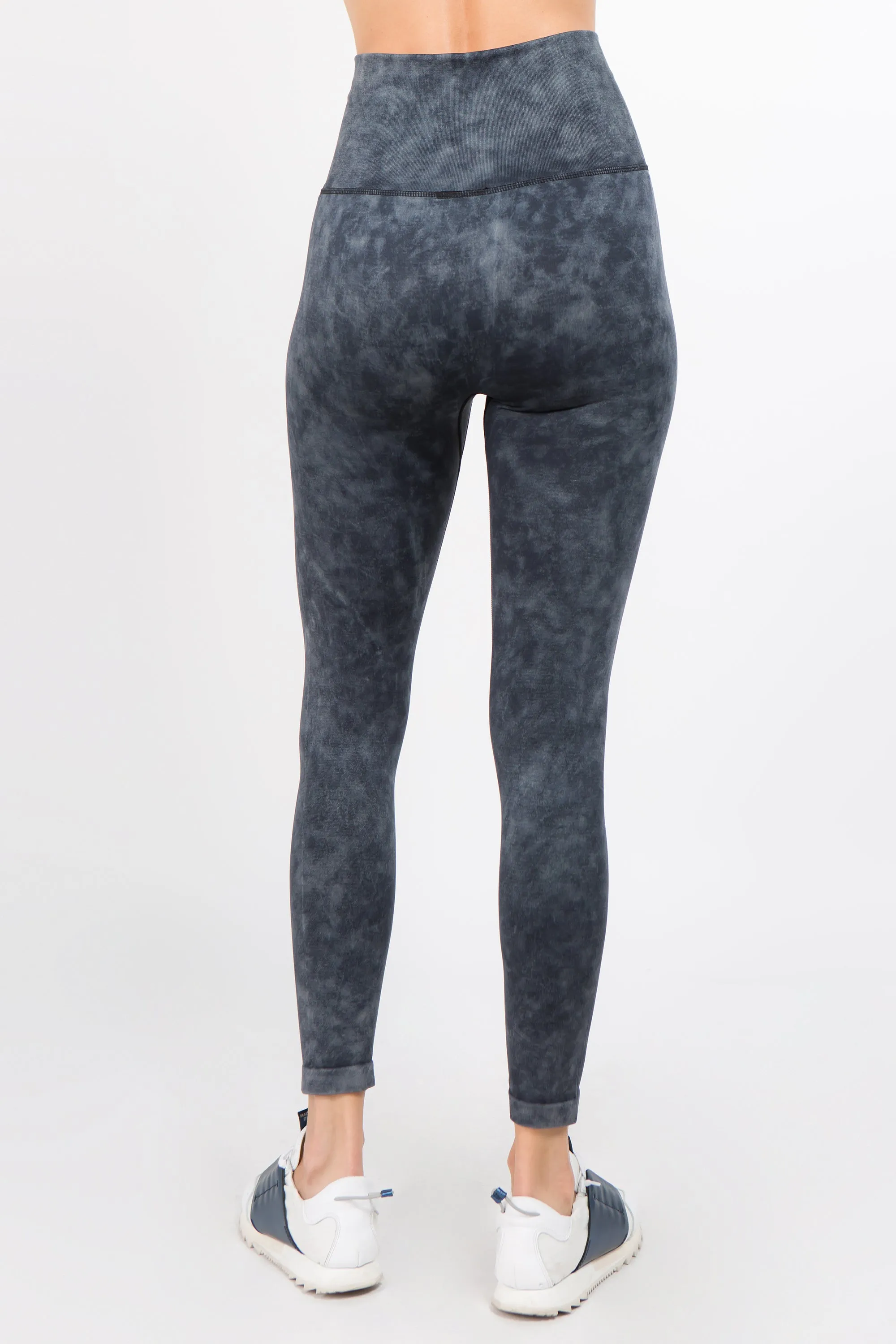 Totally Retro Acid Wash Workout Leggings
