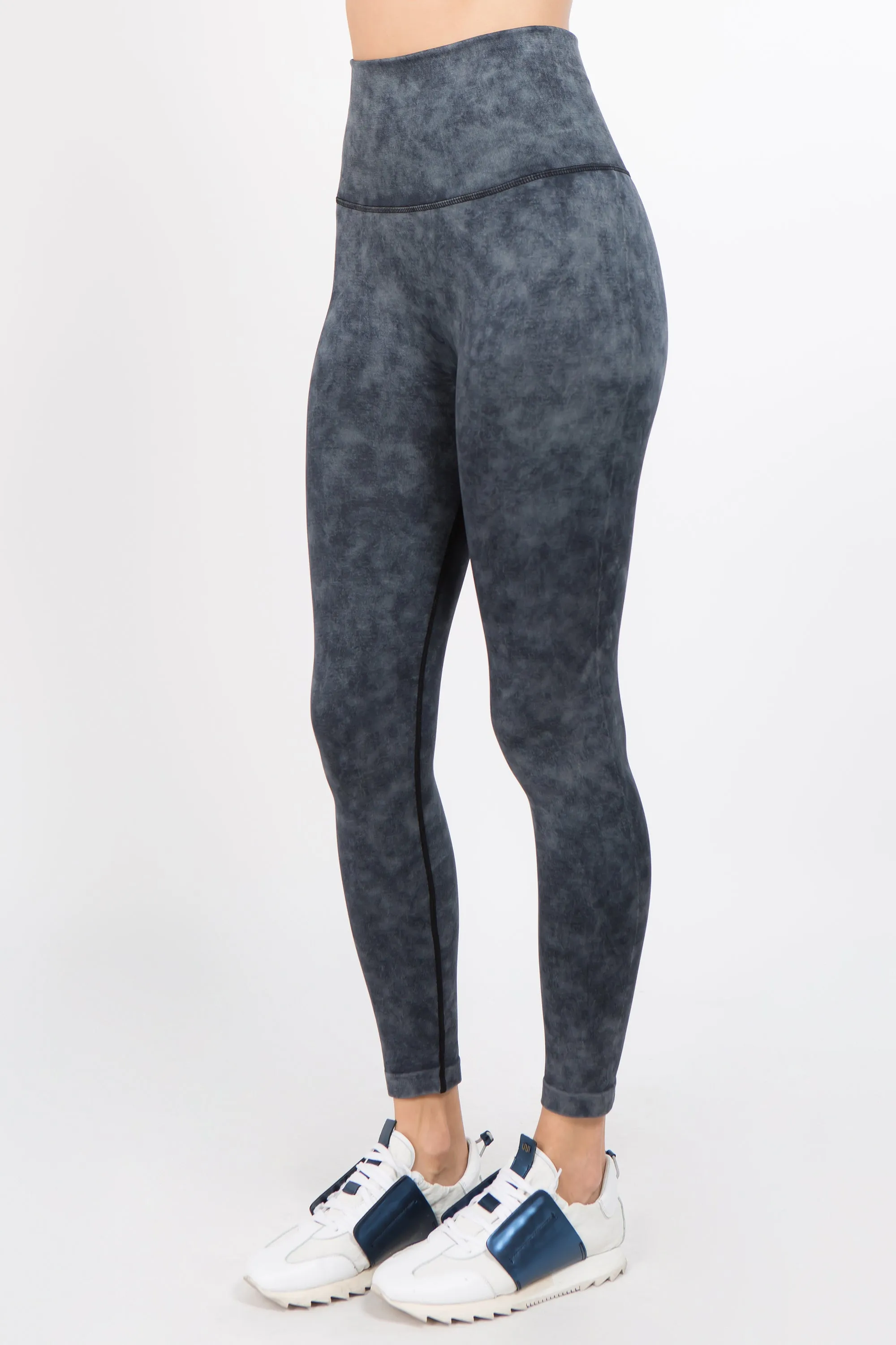 Totally Retro Acid Wash Workout Leggings