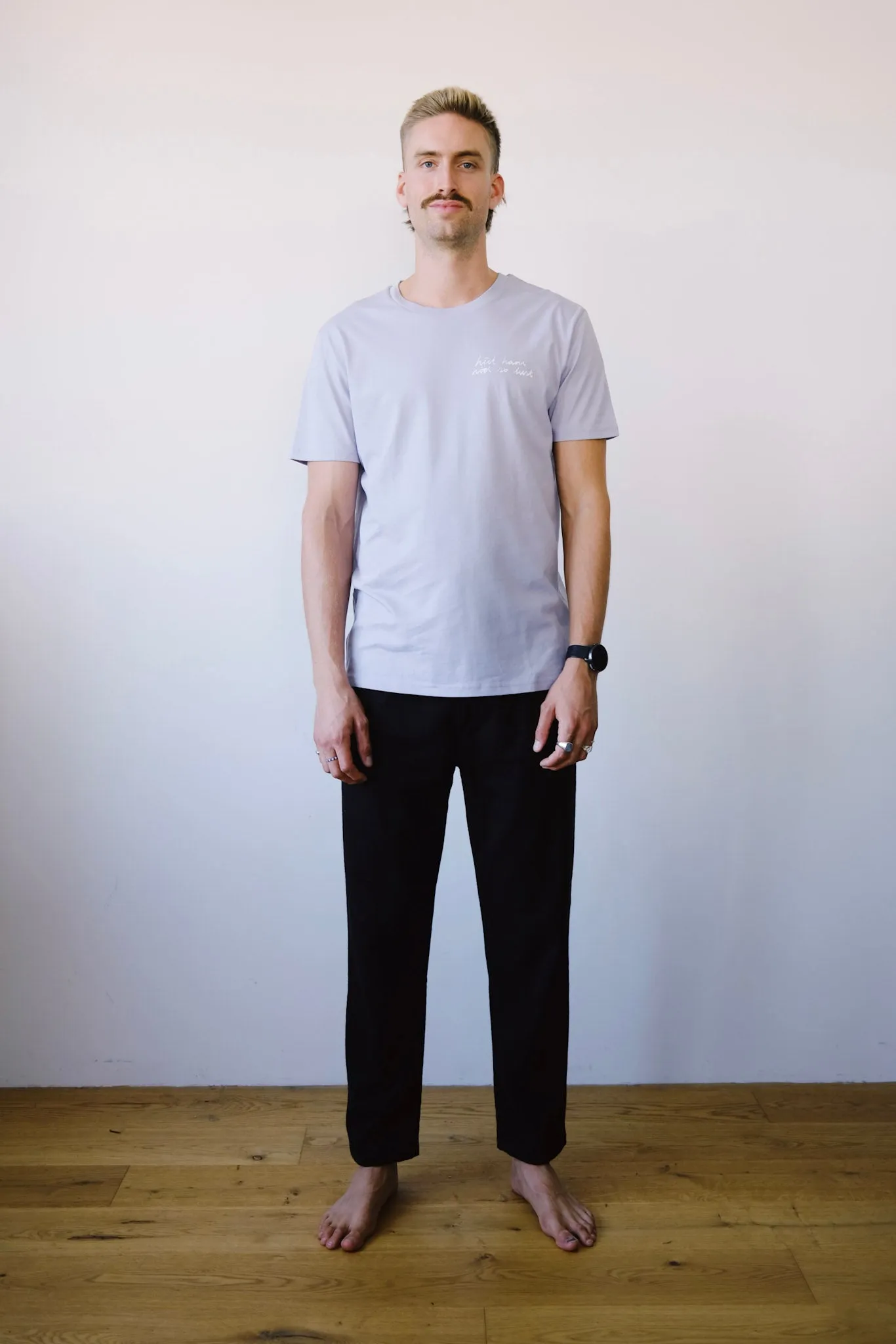 unisex flannel pants - relaxed - black