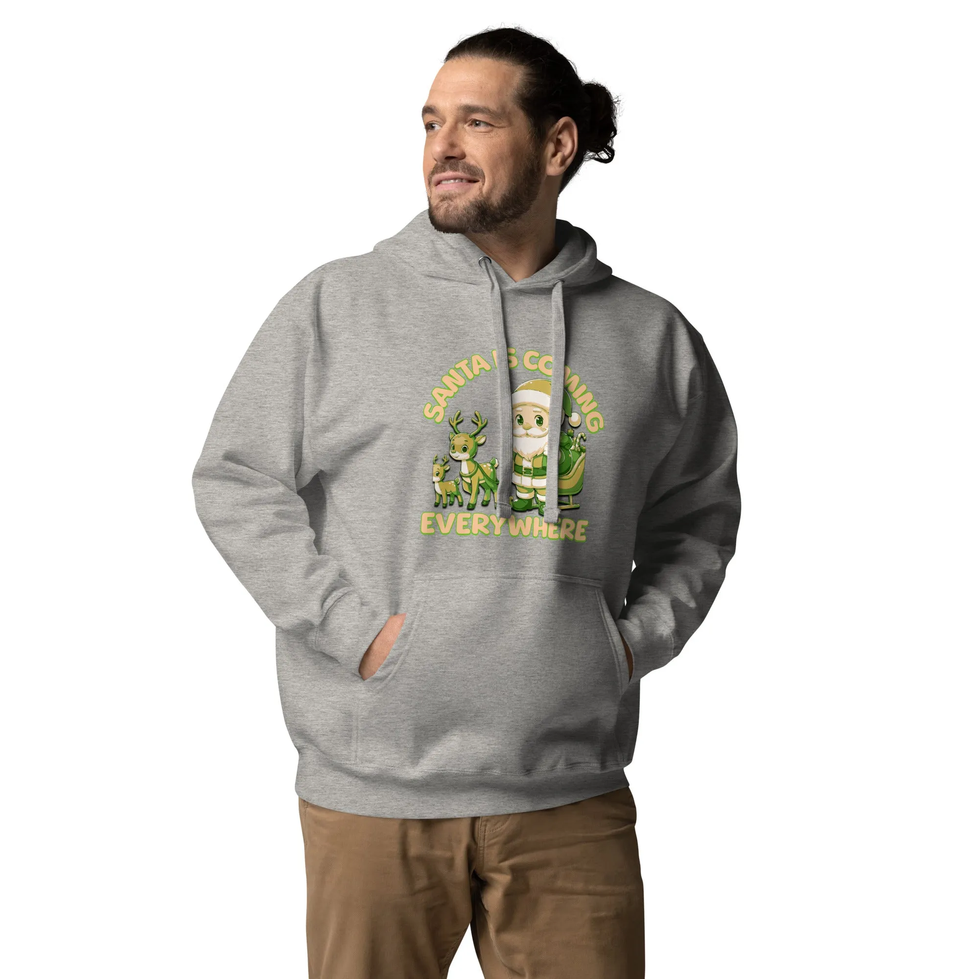 Unisex Hoodie Comfort-Fitted Hood