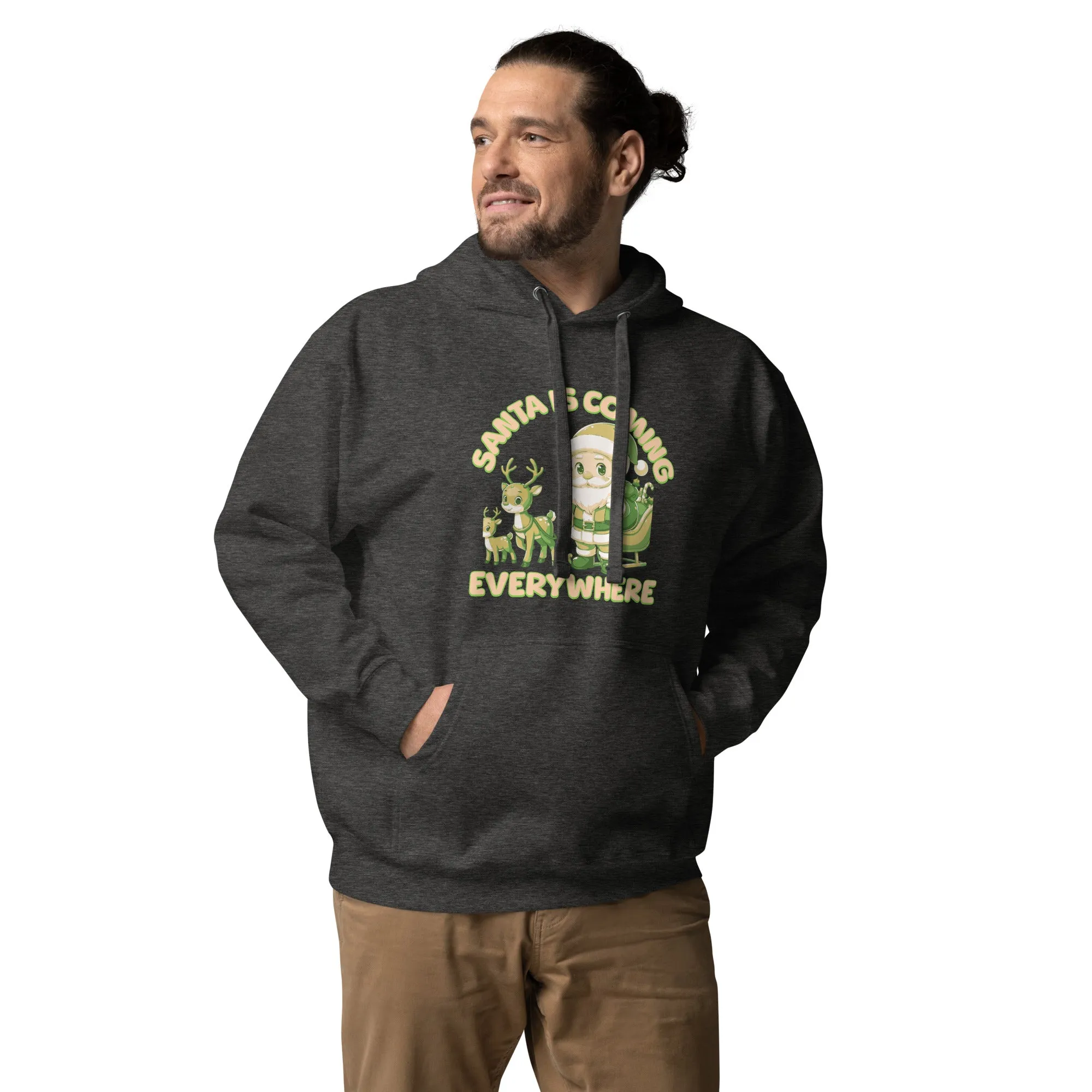 Unisex Hoodie Comfort-Fitted Hood
