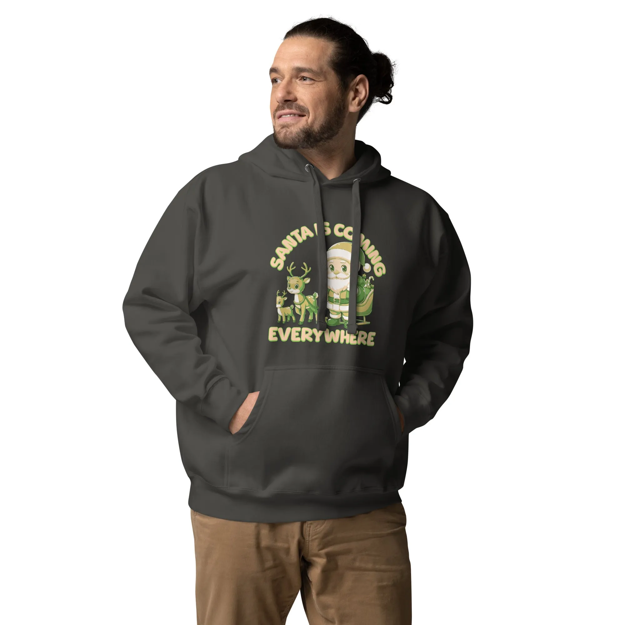 Unisex Hoodie Comfort-Fitted Hood