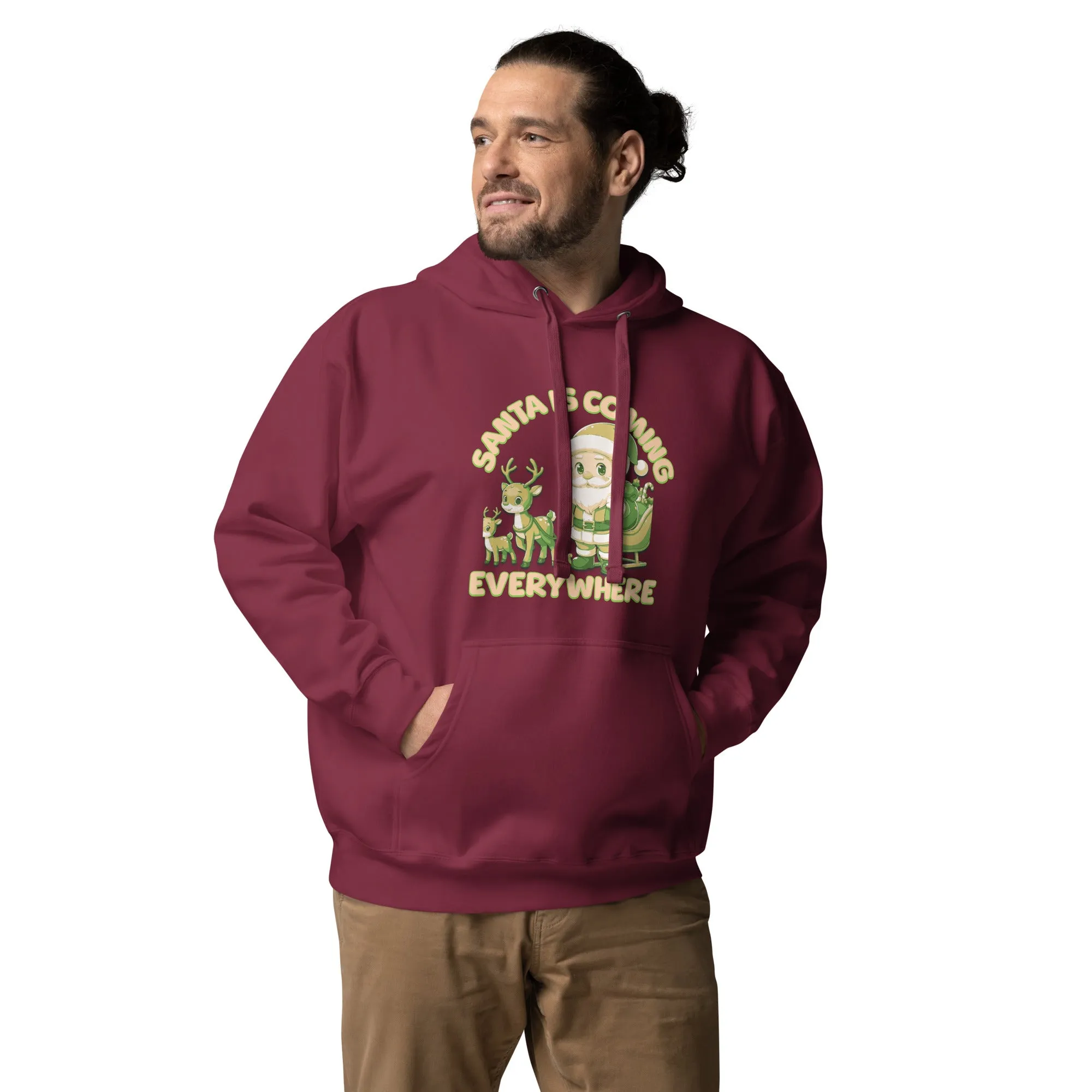 Unisex Hoodie Comfort-Fitted Hood