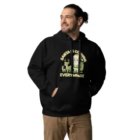 Unisex Hoodie Comfort-Fitted Hood