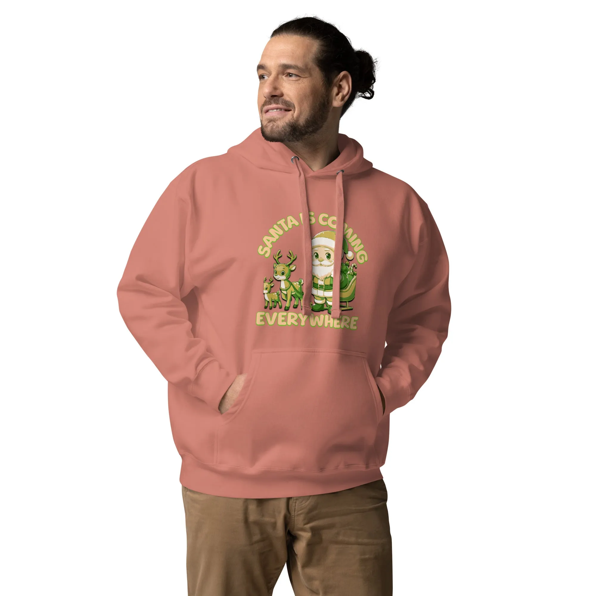 Unisex Hoodie Comfort-Fitted Hood