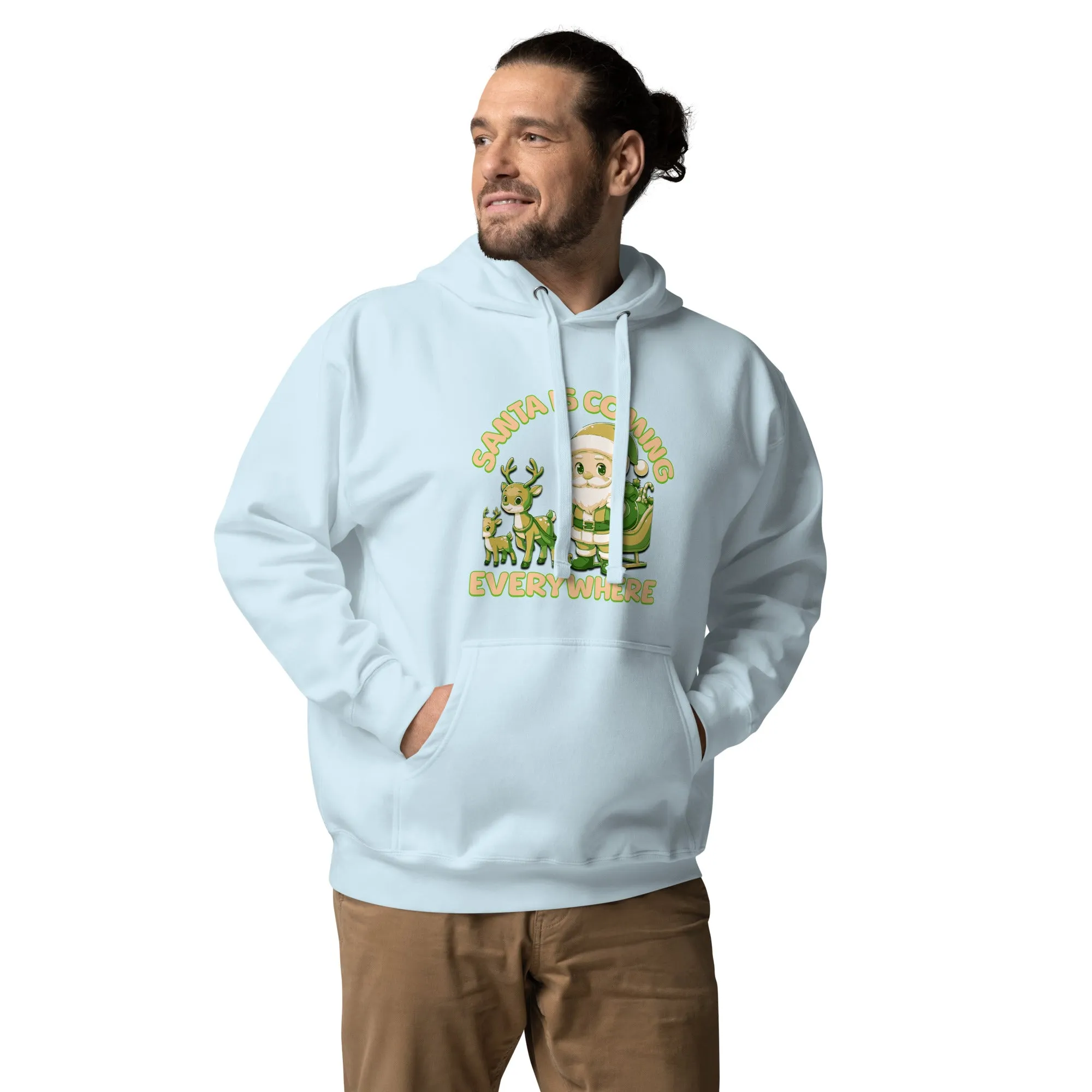 Unisex Hoodie Comfort-Fitted Hood