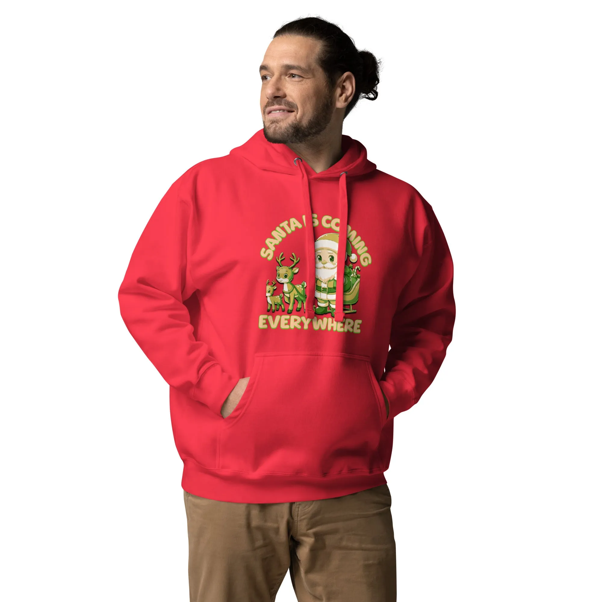 Unisex Hoodie Comfort-Fitted Hood