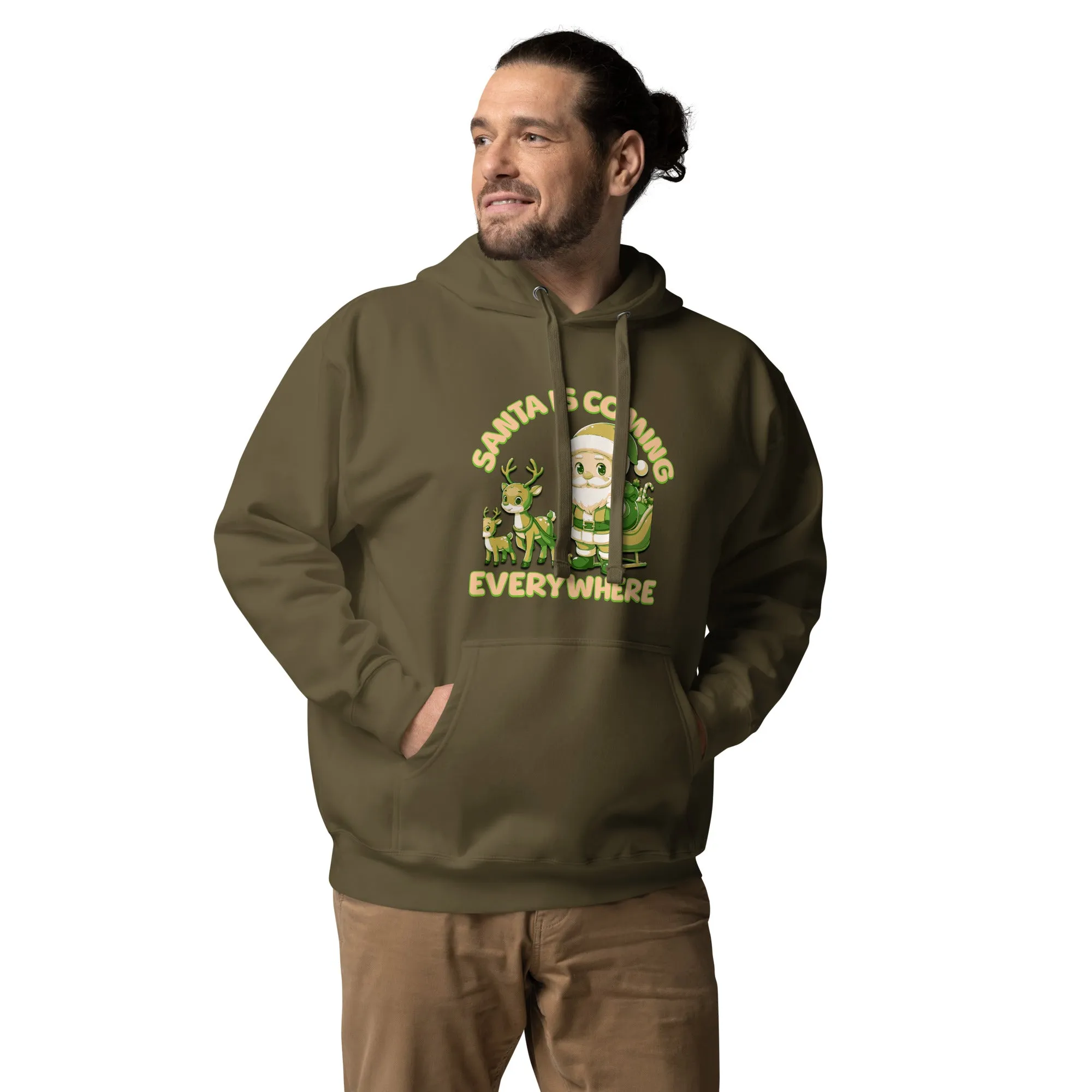 Unisex Hoodie Comfort-Fitted Hood