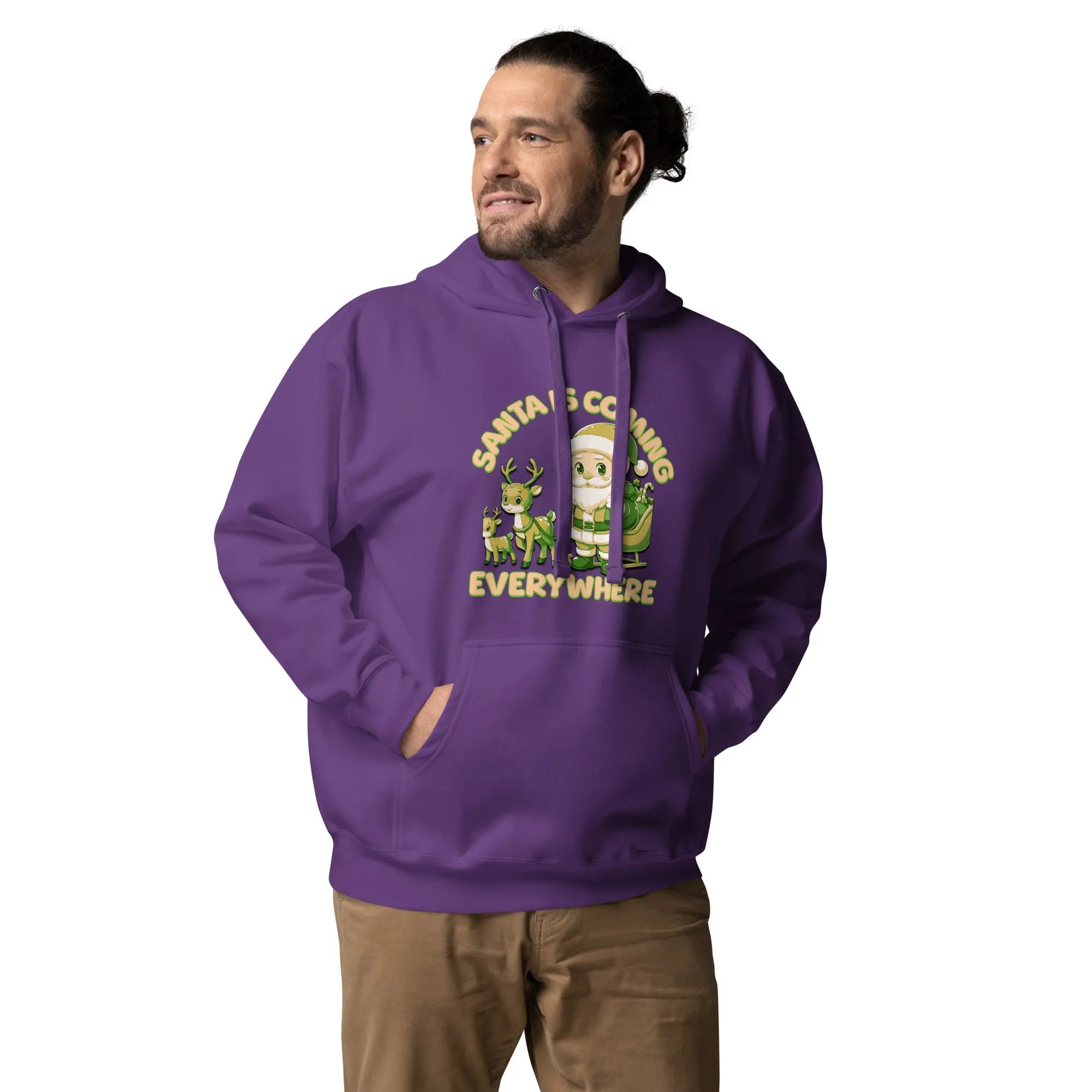 Unisex Hoodie Comfort-Fitted Hood