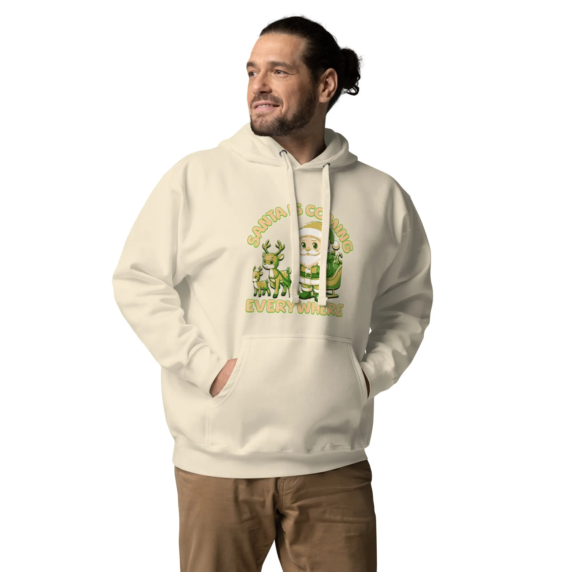 Unisex Hoodie Comfort-Fitted Hood