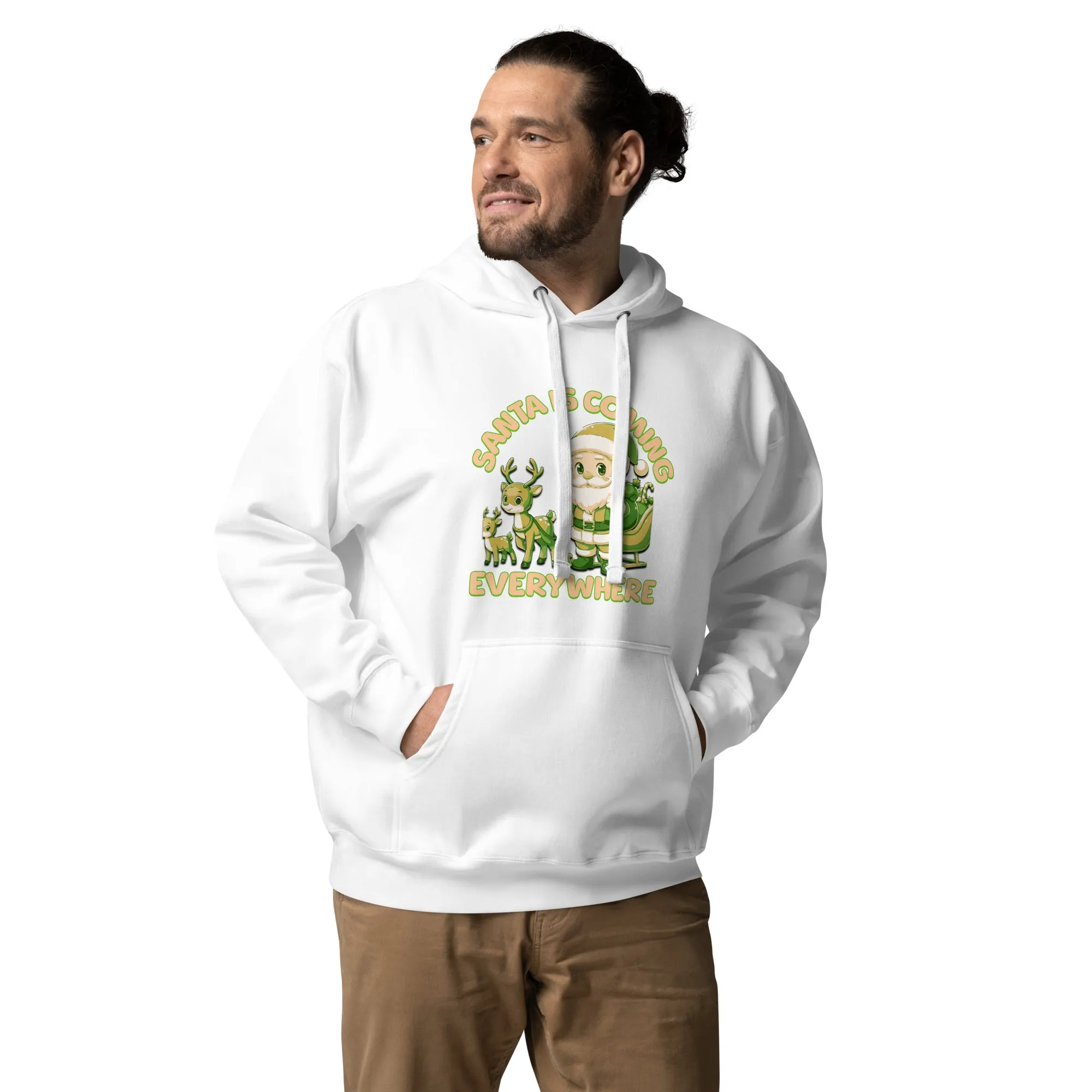 Unisex Hoodie Comfort-Fitted Hood