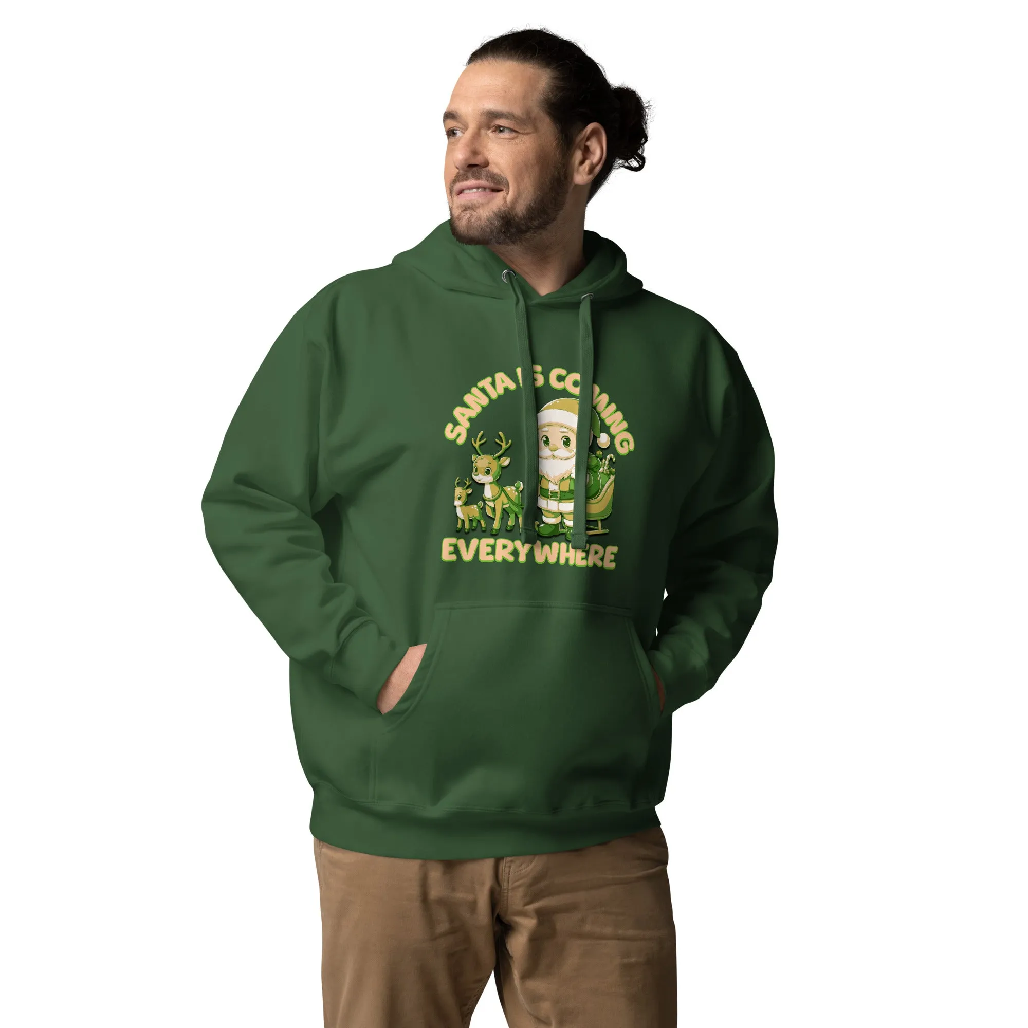 Unisex Hoodie Comfort-Fitted Hood