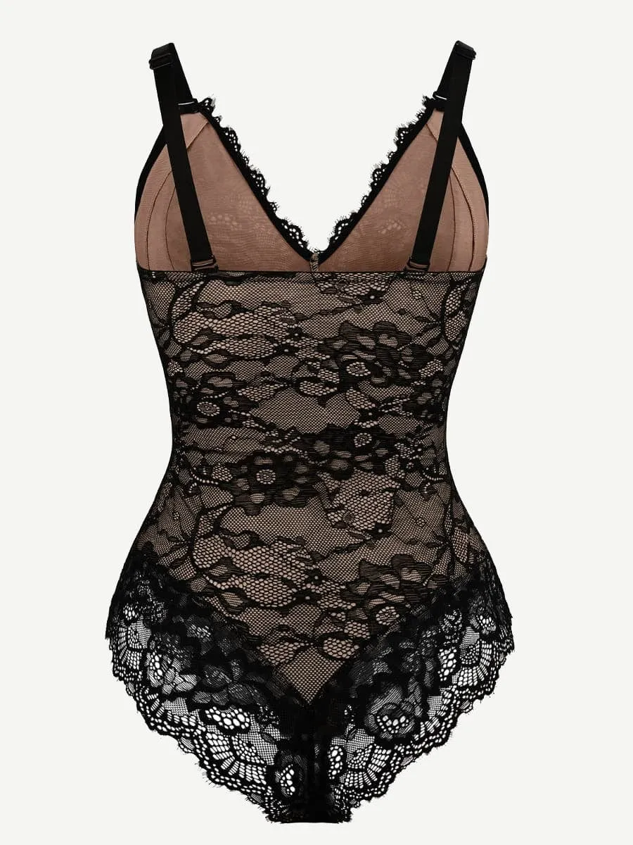 Wholesale Sexy Lace Breast Support Adjustable Shaper for Bridal Bodysuit