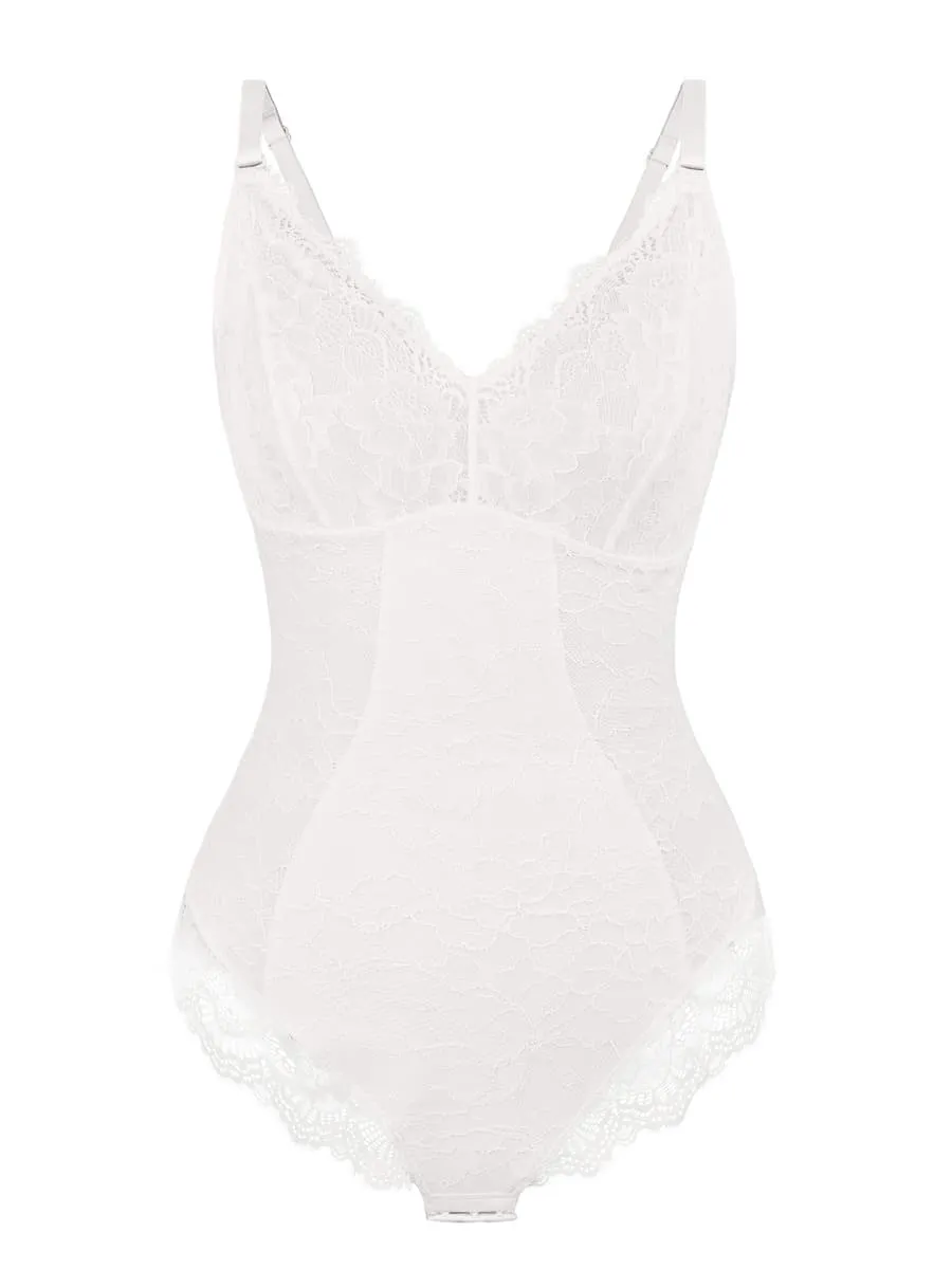 Wholesale Sexy Lace Breast Support Adjustable Shaper for Bridal Bodysuit
