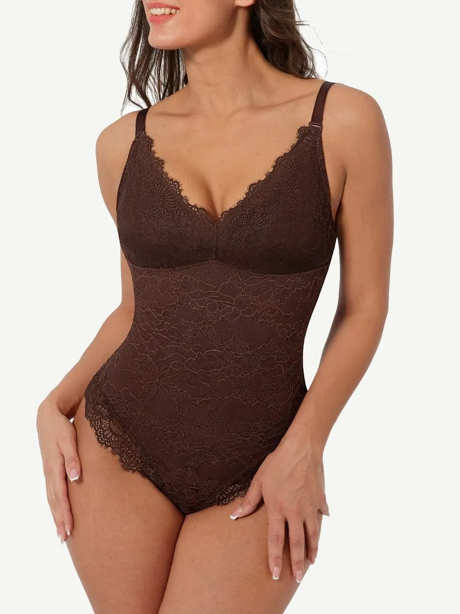 Wholesale Sexy Lace Breast Support Adjustable Shaper for Bridal Bodysuit