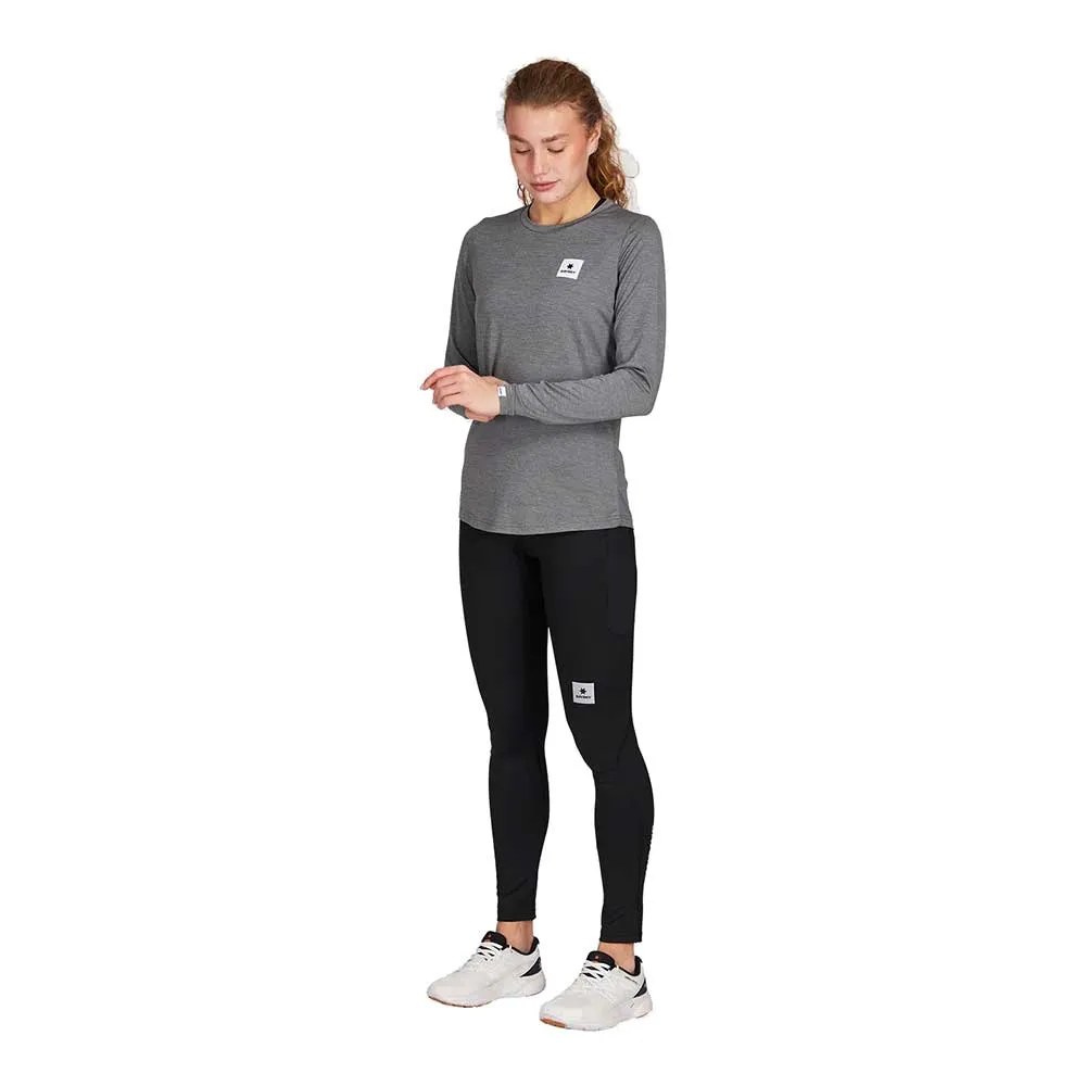 Women's Pace  Long Tights - Black