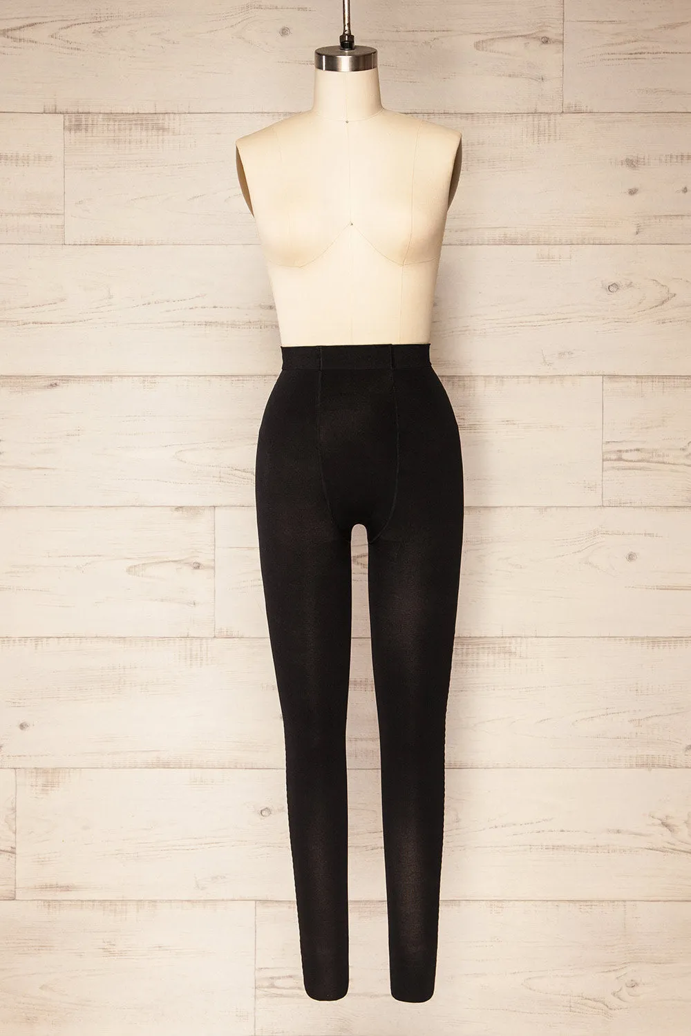 Yrita | Black Pantyhose w/ Control Top