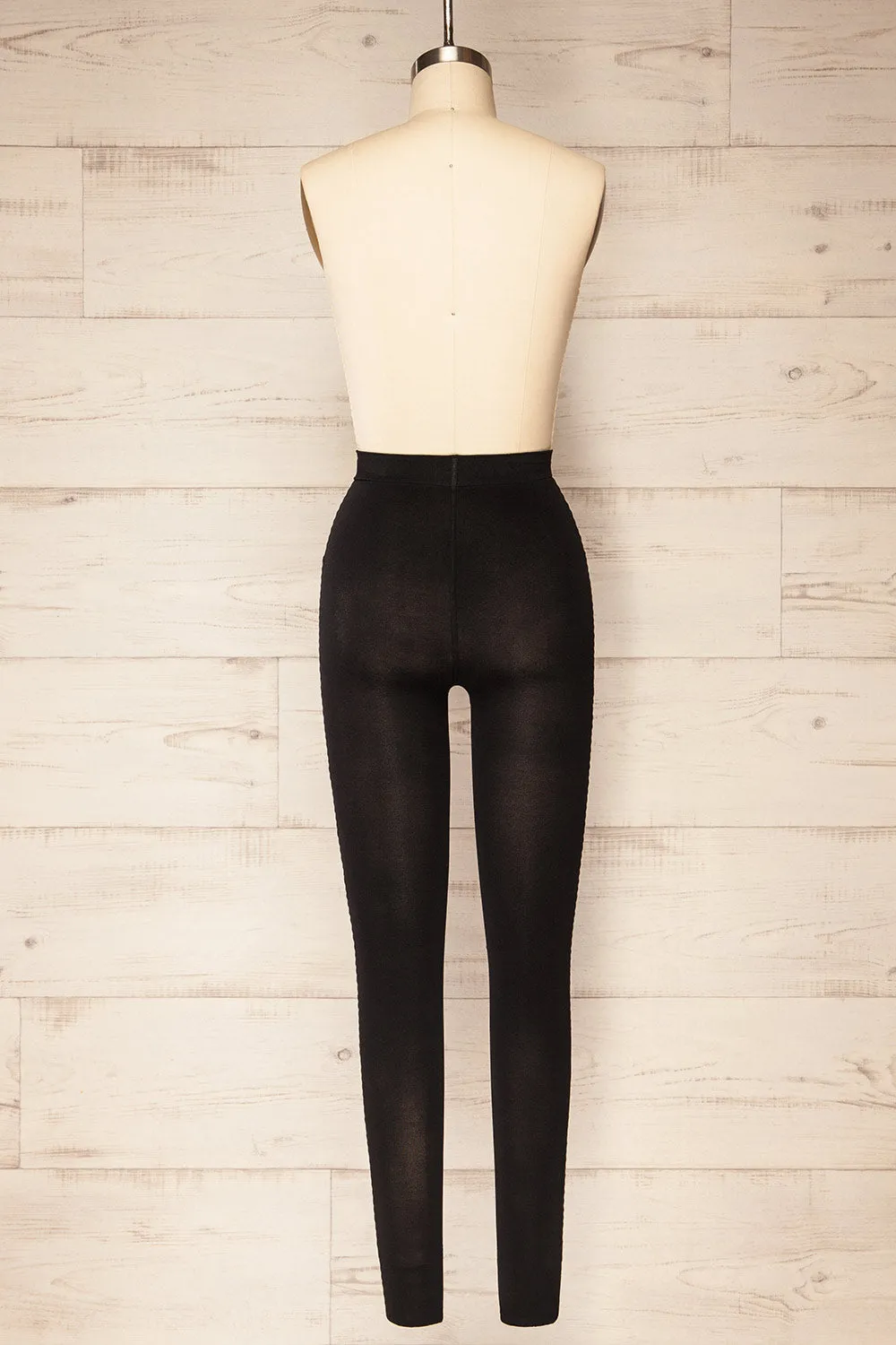 Yrita | Black Pantyhose w/ Control Top