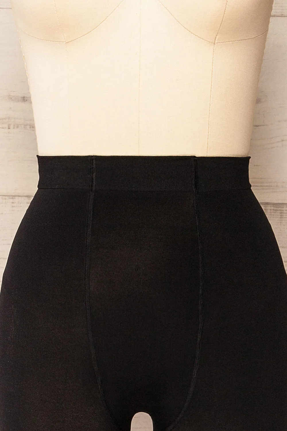 Yrita | Black Pantyhose w/ Control Top